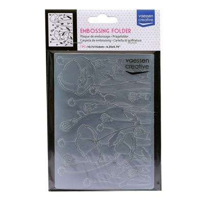 Vaessen Creative Embossing Folder - Mohnfeld